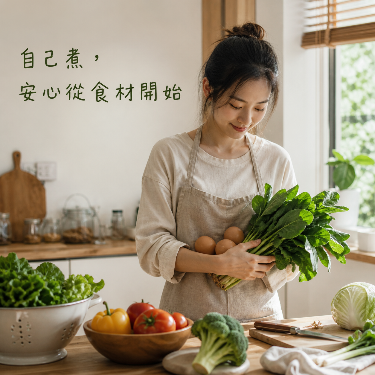 自己煮 安心從食材開始