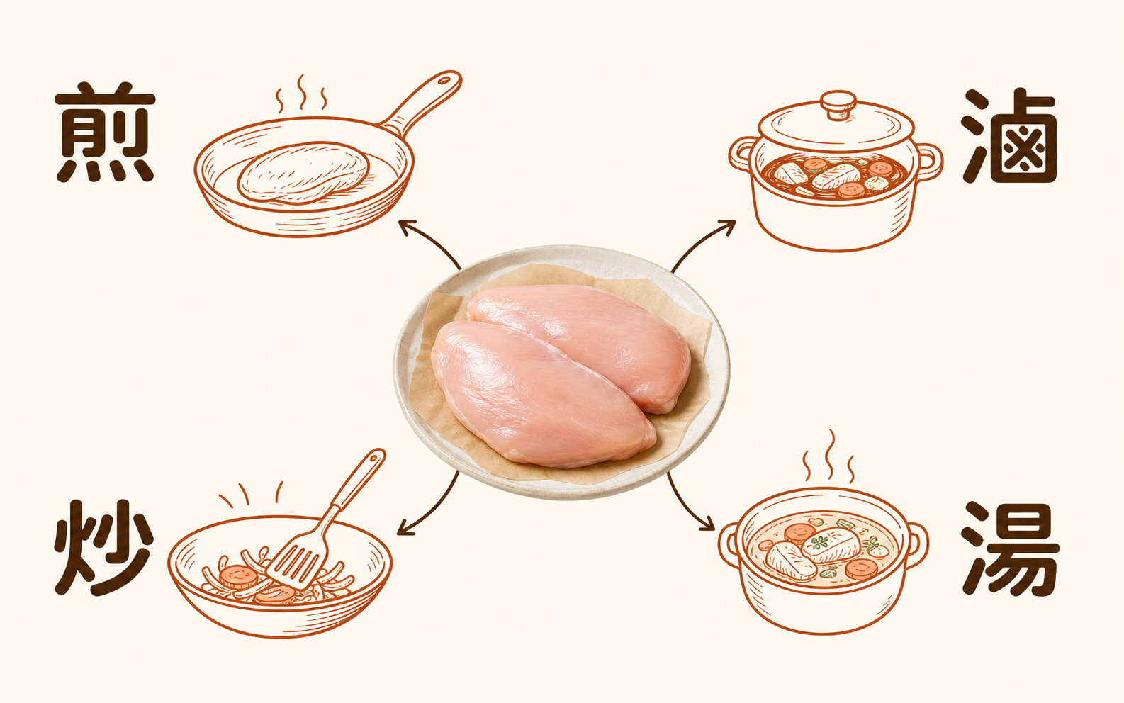 主食材延伸多種做法 決定晚餐吃什麼